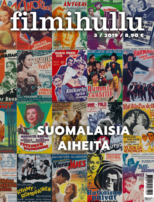 FILMIHULLU magazine side cover Issue 3  May/June 2019