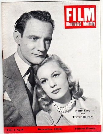FILM ILLUSTRATED MONTHLY magazine side cover  Vol 1 # 8 December 1946