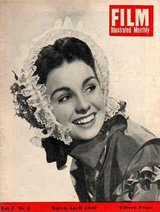 FILM ILLUSTRATED MONTHLY magazine side cover  Vol 2 # 3 March/April 1947