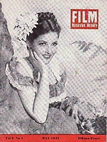 FILM ILLUSTRATED MONTHLY magazine side cover  Vol 2 # 4 May 1947