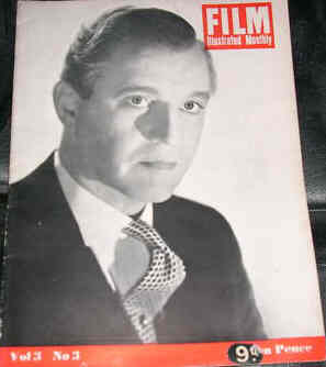 FILM ILLUSTRATED MONTHLY magazine side cover  Vol 3 # 3 March 1948