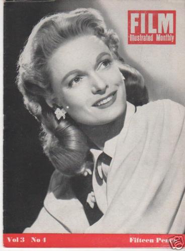FILM ILLUSTRATED MONTHLY magazine side cover  Vol 3 # 4 April 1948
