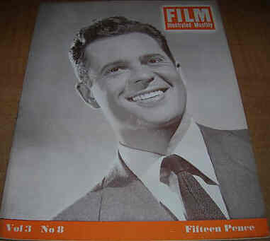FILM ILLUSTRATED MONTHLY magazine side cover  Vol 3 # 8 August 1948