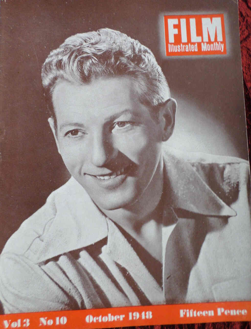 FILM ILLUSTRATED MONTHLY magazine side cover  Vol 3 # 10 October 1948