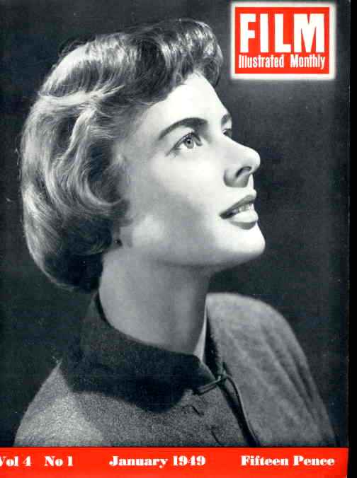 FILM ILLUSTRATED MONTHLY magazine side cover  Vol 4 # 1 January 1949