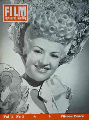 FILM ILLUSTRATED MONTHLY magazine side cover  Vol 4 # 3 March 1949
