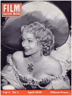 FILM ILLUSTRATED MONTHLY magazine side cover  Vol 4 # 4 April 1949