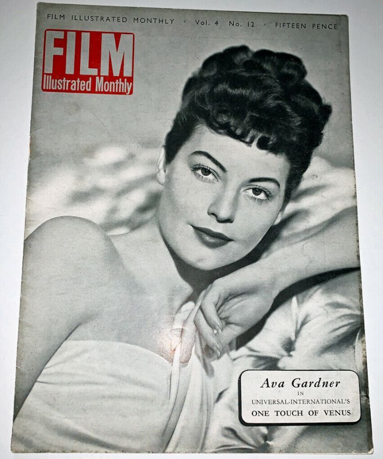FILM ILLUSTRATED MONTHLY magazine side cover  Vol 4 # 12 December 1949