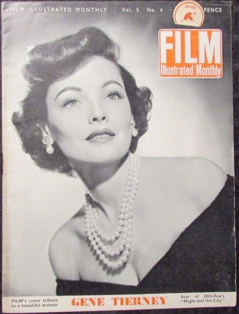 FILM ILLUSTRATED MONTHLY magazine side cover  Vol 5 # 4 April 1950