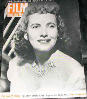 FILM ILLUSTRATED MONTHLY magazine side cover  Vol 5 # 5 May 1950