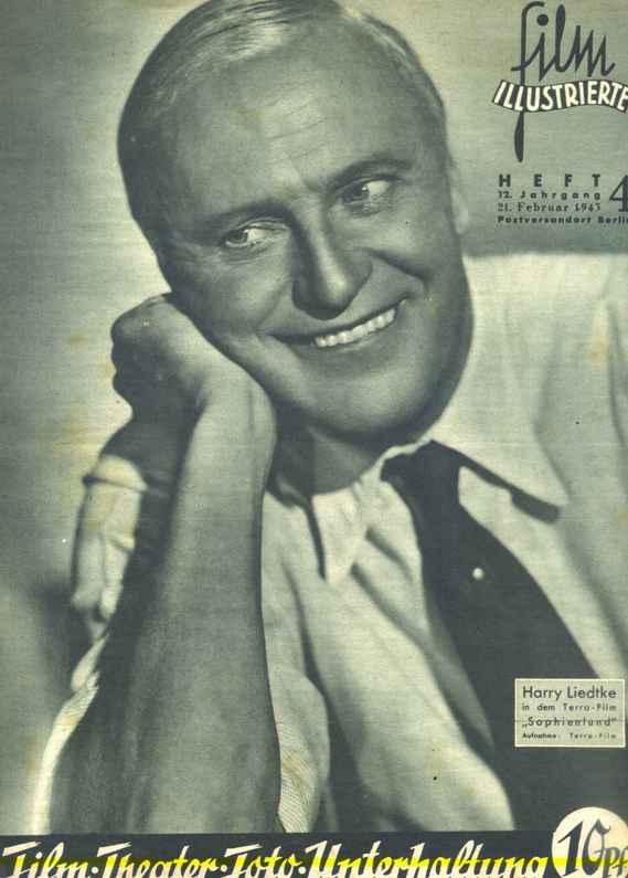 FILM ILLUSTRIERTE (1929-43) magazine side cover 21 February 1943