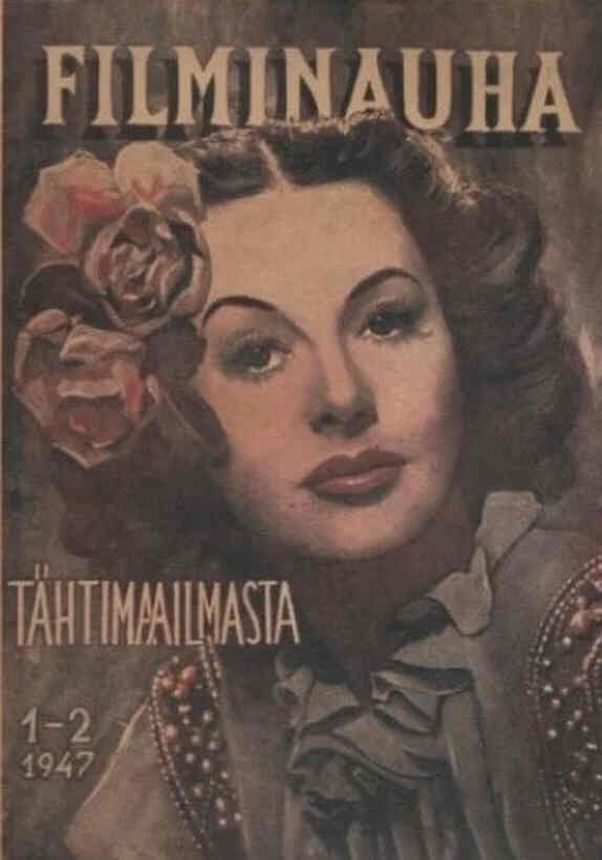 FILMINAUHA magazine side cover Issue 1-2   1947