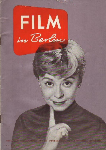 FILM IN BERLIN magazine side cover   1958