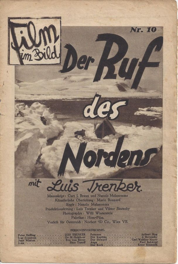 FILM IM BILD magazine side cover Issue 10   1929