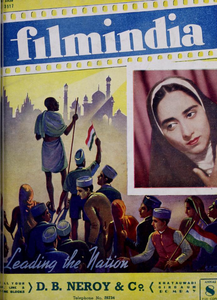 FILMINDIA magazine side cover December 1939