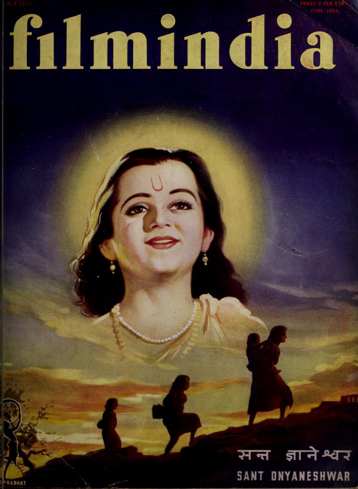 FILMINDIA magazine side cover June 1940