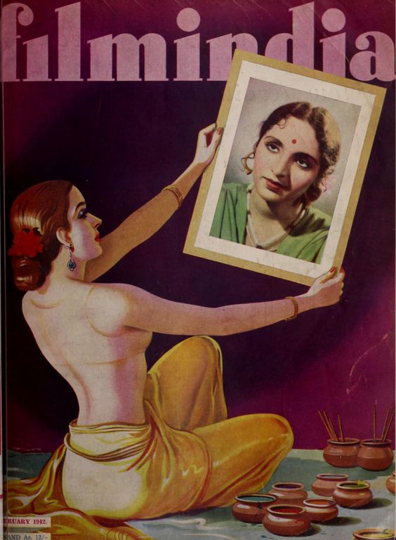 FILMINDIA magazine side cover February 1942