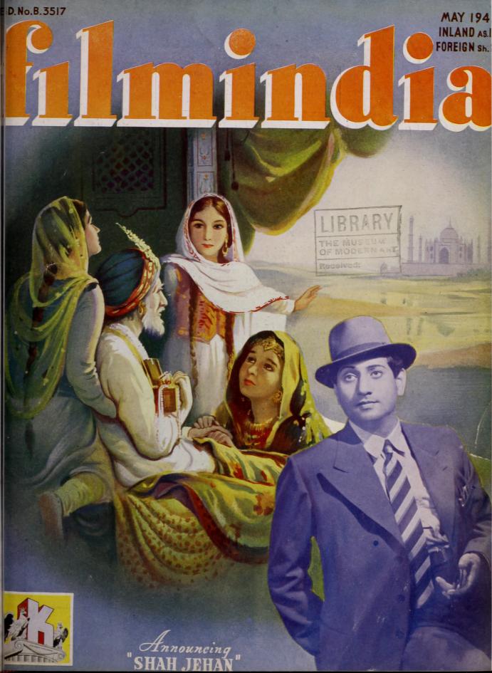 FILMINDIA magazine side cover May 1942