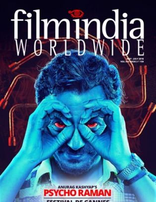 FILMINDIA WORLDWIDE magazine side cover  May/June/July 2016