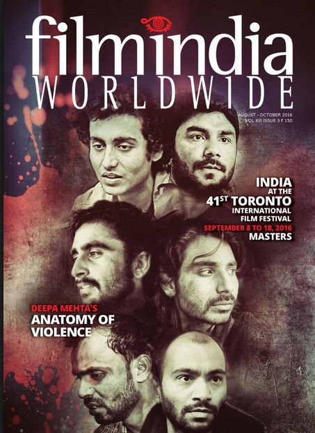FILMINDIA WORLDWIDE magazine side cover  August/September/October 2016