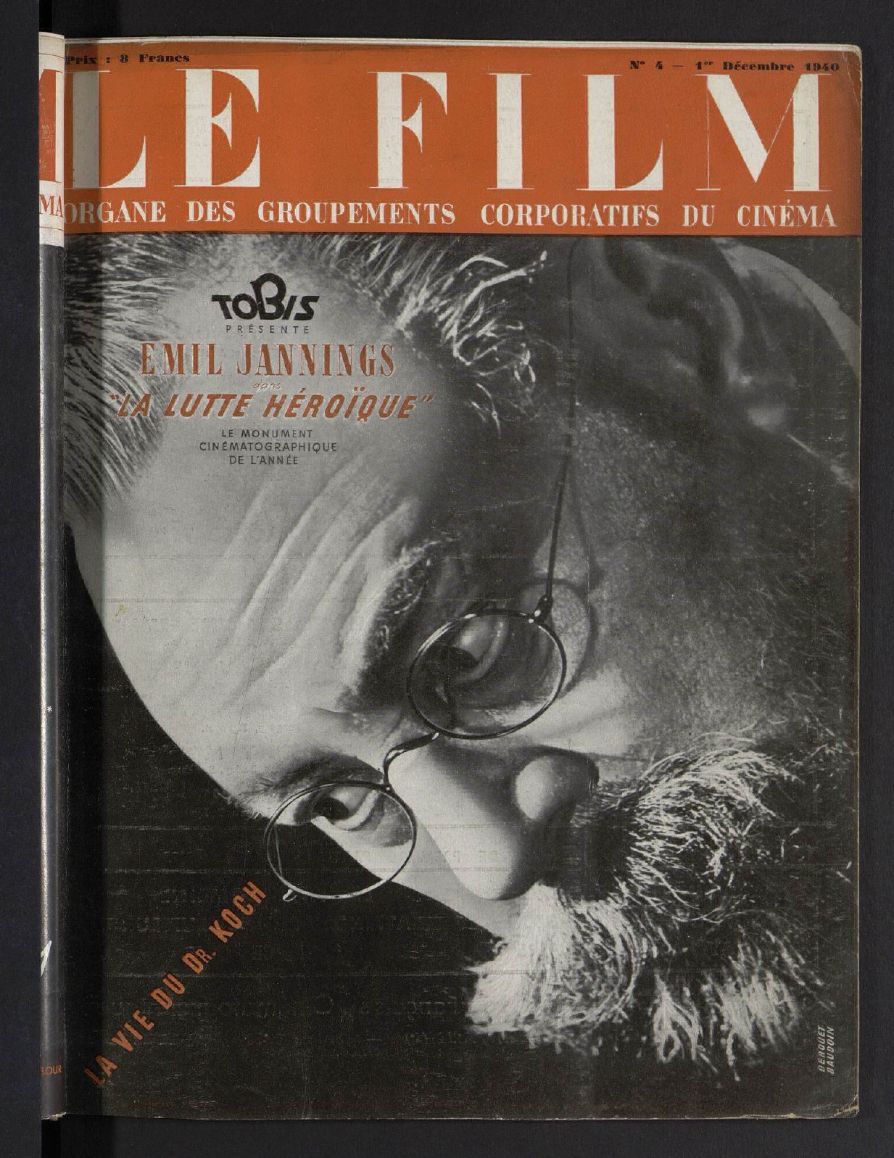 FILM | LE (40s) magazine side cover Issue 4 1 December 1940