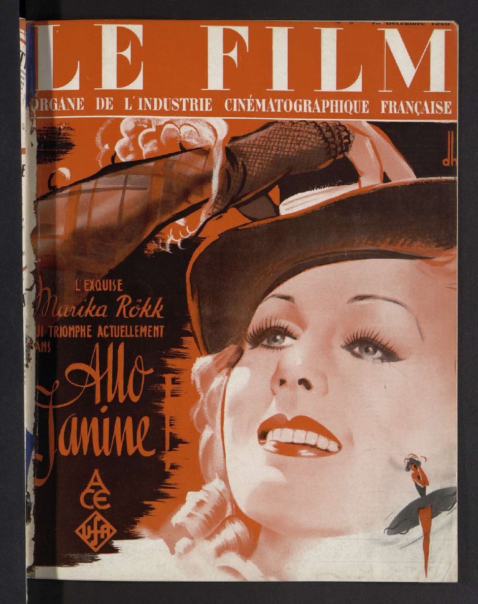 FILM | LE (40s) magazine side cover Issue 5 15 December 1940