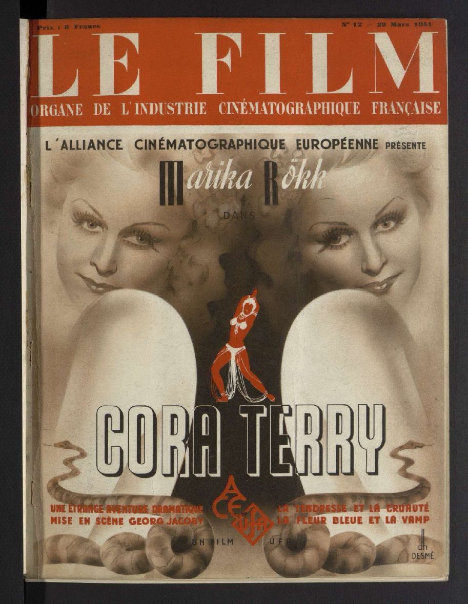 FILM | LE (40s) magazine side cover Issue 12 29 March 1941