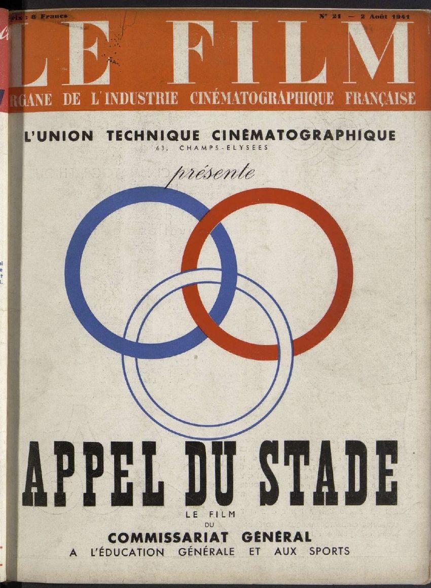 FILM | LE (40s) magazine side cover Issue 21 2 August 1941