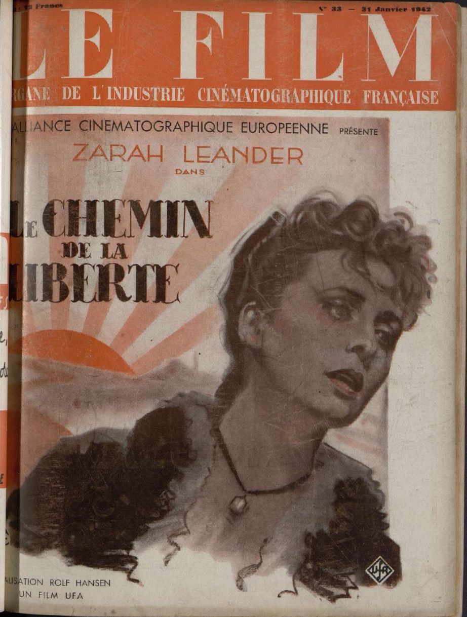 FILM | LE (40s) magazine side cover Issue 33 31 January 1942