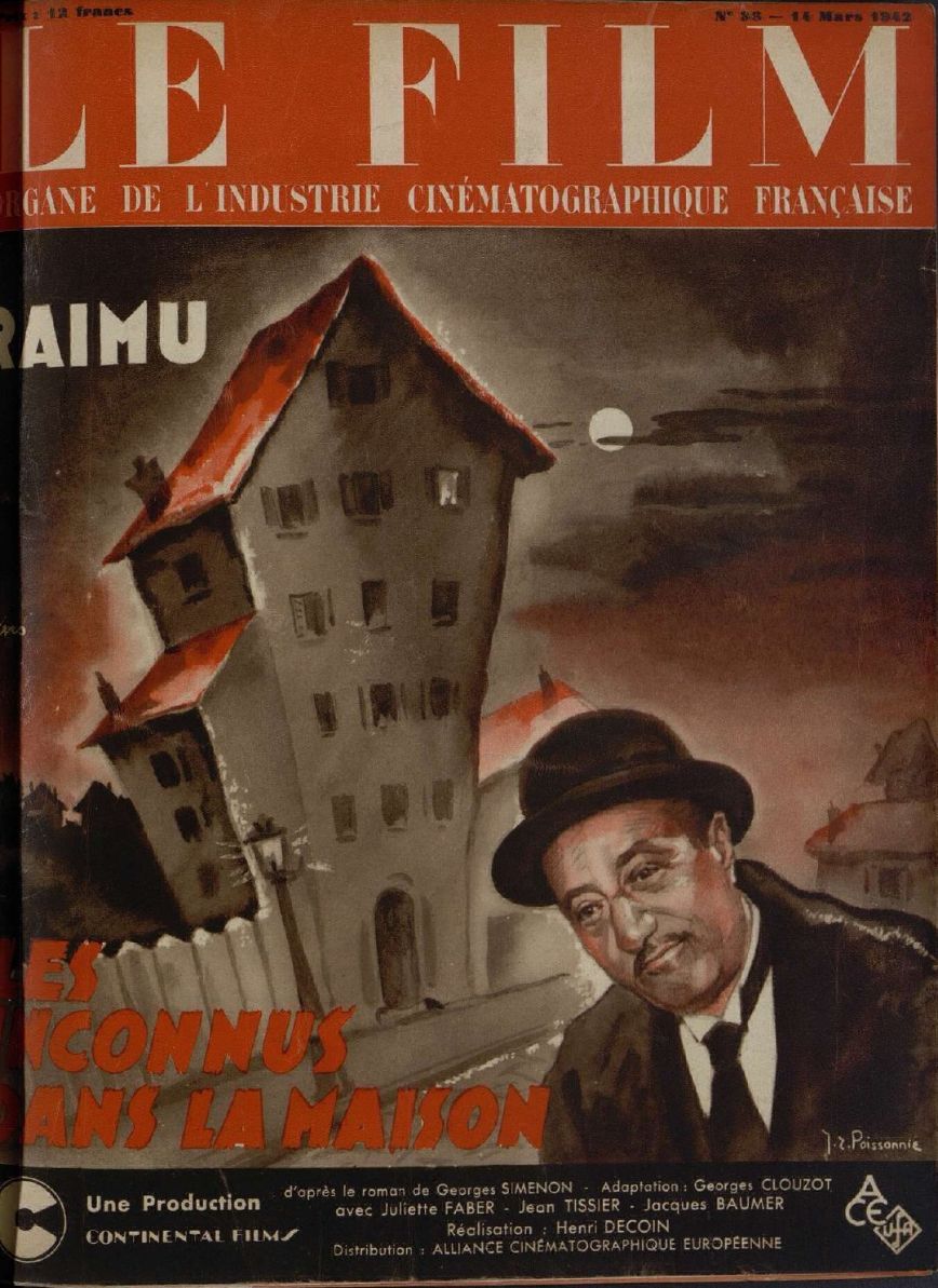 FILM | LE (40s) magazine side cover Issue 36 14 March 1942