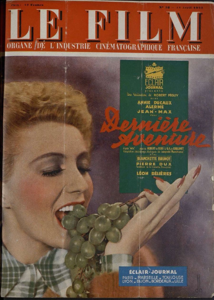 FILM | LE (40s) magazine side cover Issue 38 11 April 1942