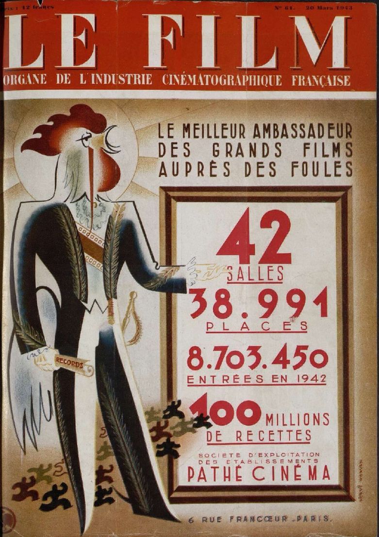 FILM | LE (40s) magazine side cover Issue 61 20 March 1943
