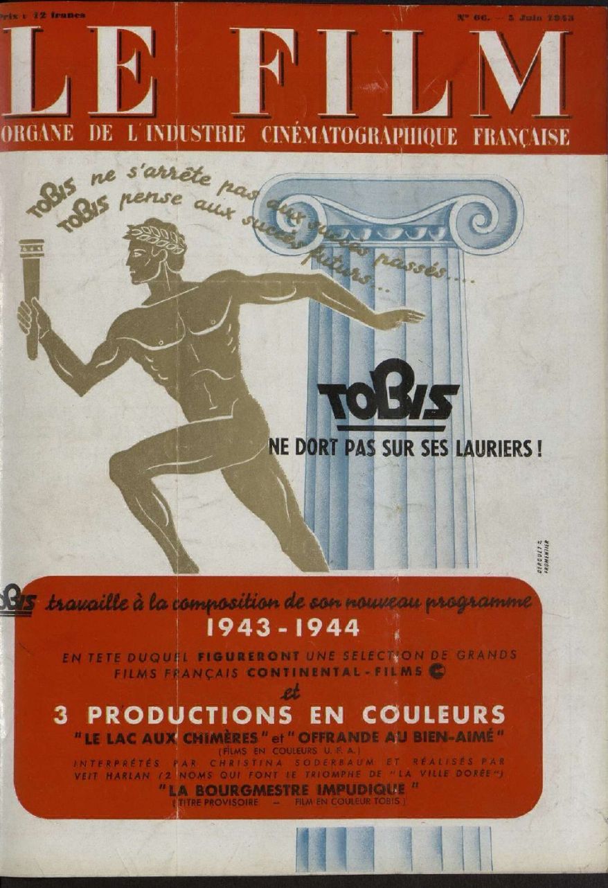 FILM | LE (40s) magazine side cover Issue 66 5 June 1943