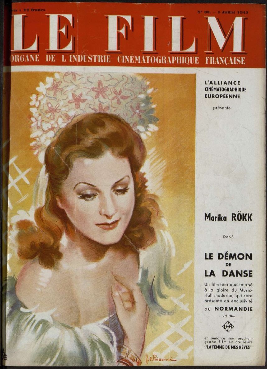 FILM | LE (40s) magazine side cover Issue 68 3 July 1943
