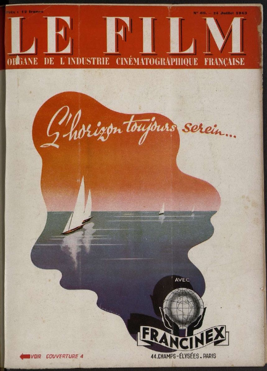 FILM | LE (40s) magazine side cover Issue 69 24 July 1943