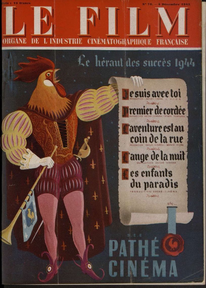 FILM | LE (40s) magazine side cover Issue 78 4 December 1943