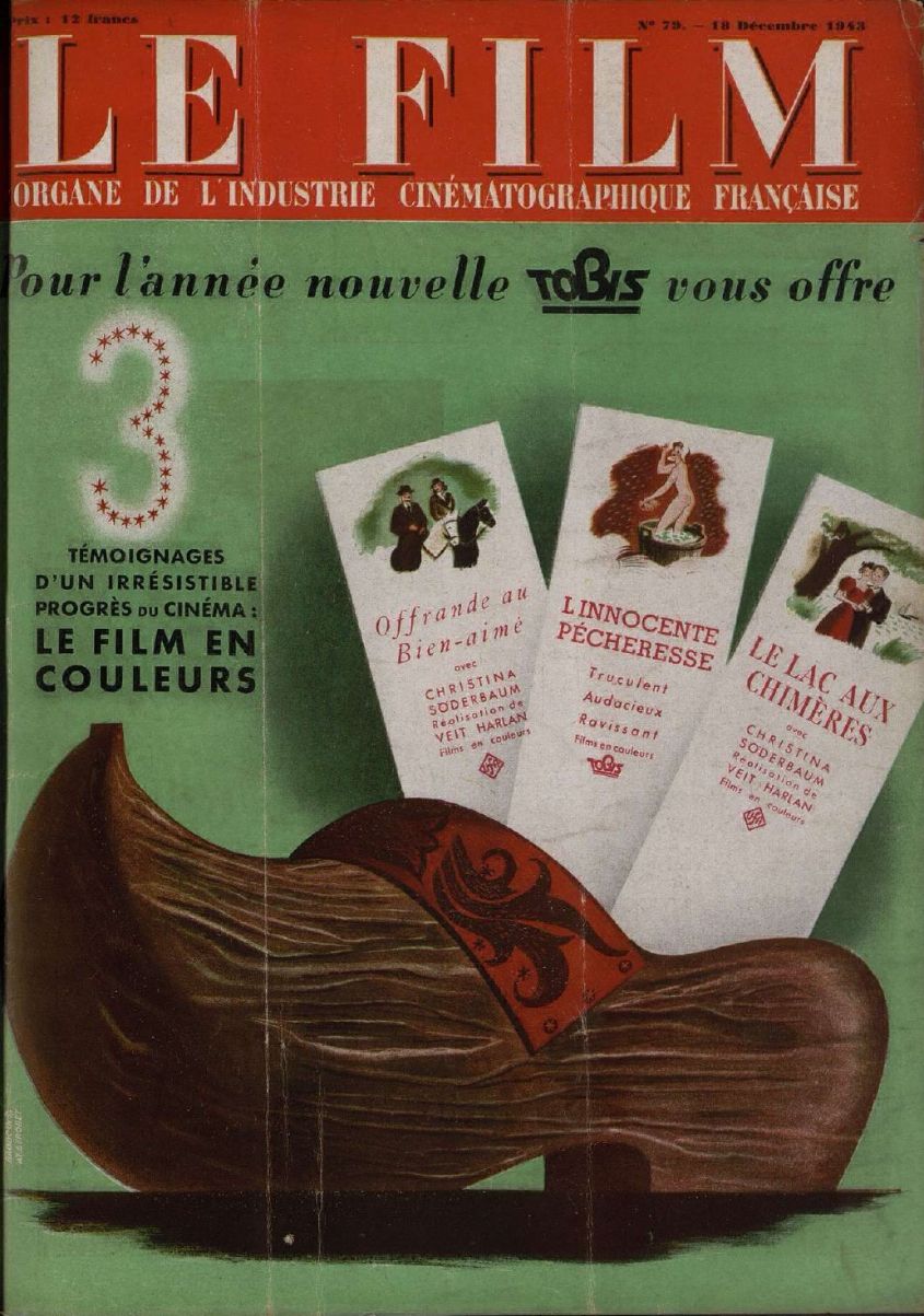 FILM | LE (40s) magazine side cover Issue 79 18 December 1943