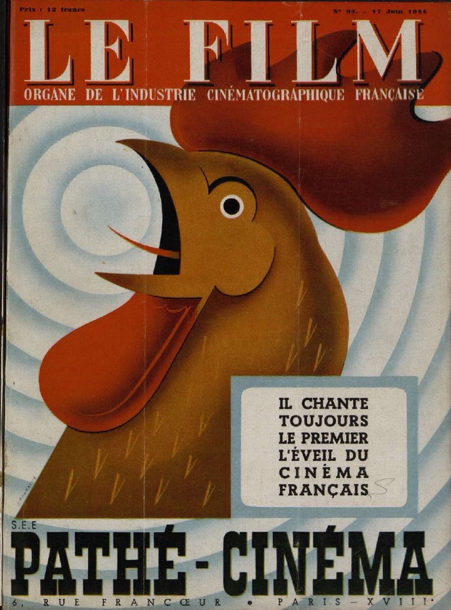 FILM | LE (40s) magazine side cover Issue 91 17 June 1944