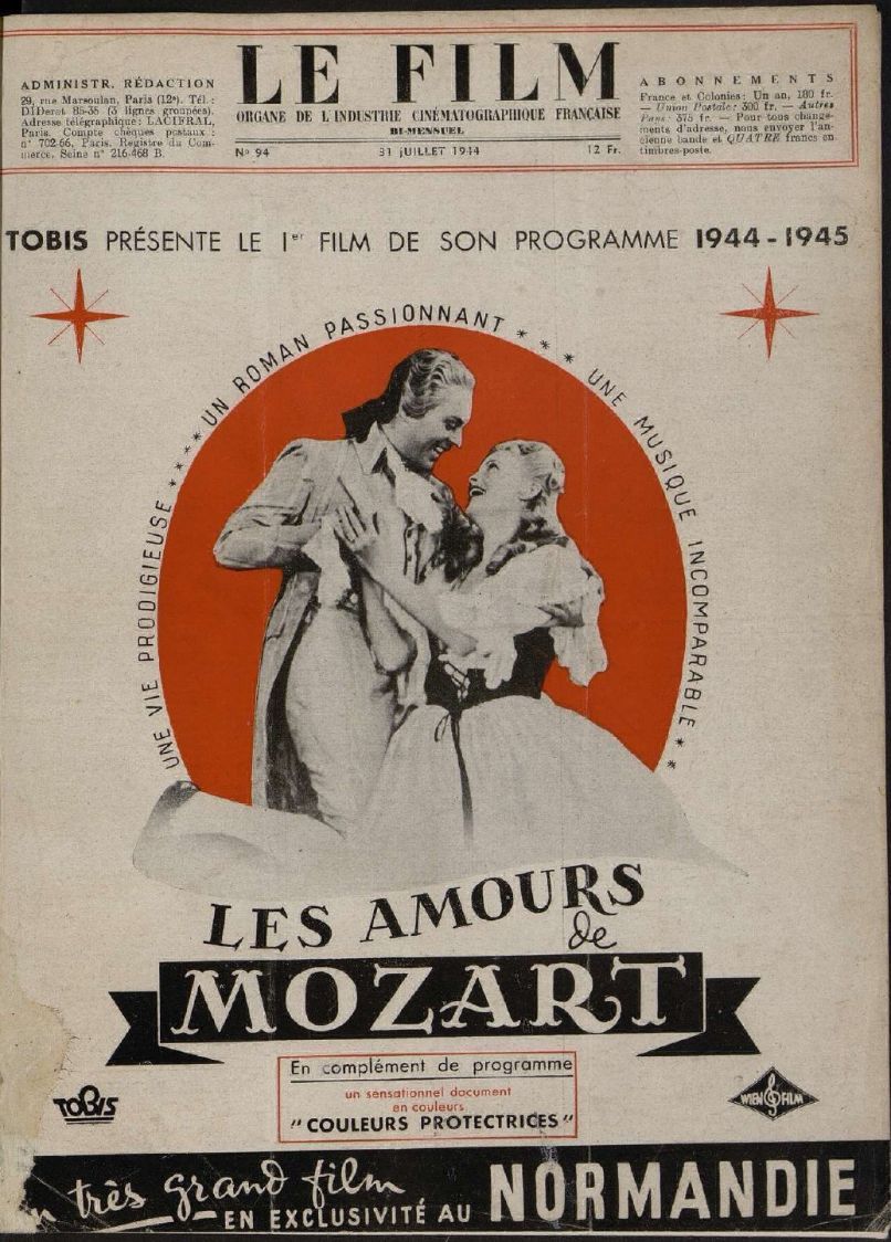 FILM | LE (40s) magazine side cover Issue 94 31 July 1944