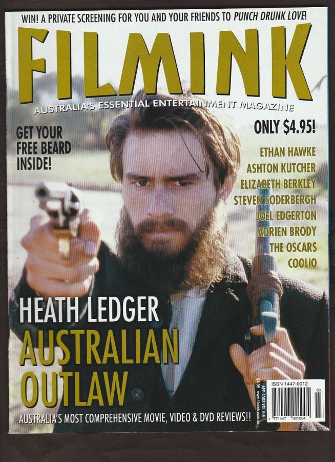 FILMINK magazine side cover April 2003