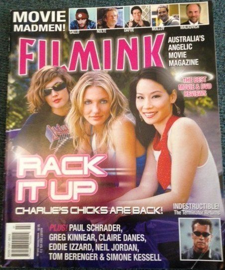 FILMINK magazine side cover August 2003