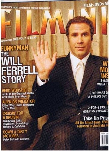 FILMINK magazine side cover November 2004
