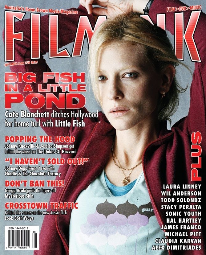 FILMINK magazine side cover September 2005