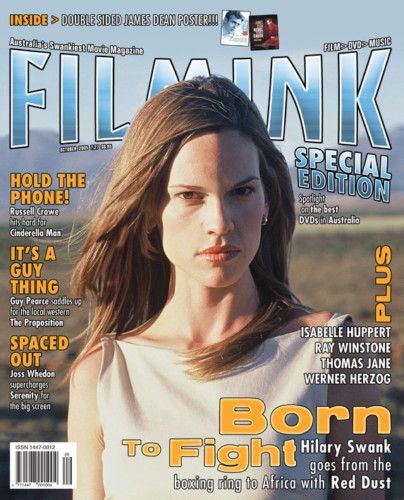 FILMINK magazine side cover October 2005