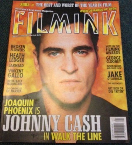 FILMINK magazine side cover January/February 2006