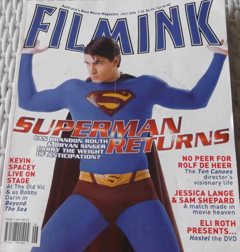 FILMINK magazine side cover July 2006