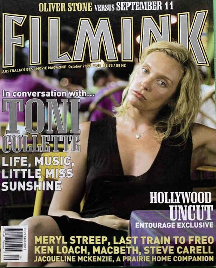 FILMINK magazine side cover October 2006