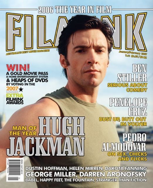FILMINK magazine side cover January/February 2007