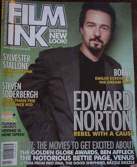 FILMINK magazine side cover March 2007