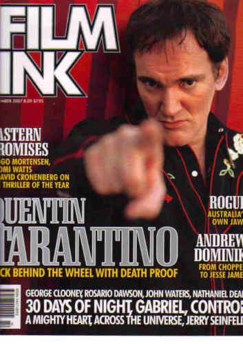 FILMINK magazine side cover November 2007